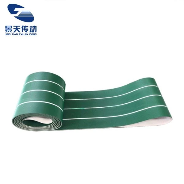 Black Pvc Conveyor Belt Matt Surface